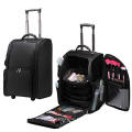 Trolley Cosmetic Case Travelling Beauty Makeup Suitcase Train Vanity Jewellery Portable Organizer Nylon Box Capacity Case